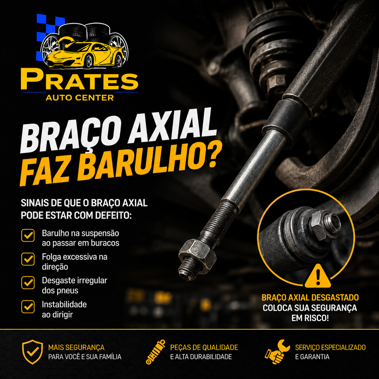 Braço axial